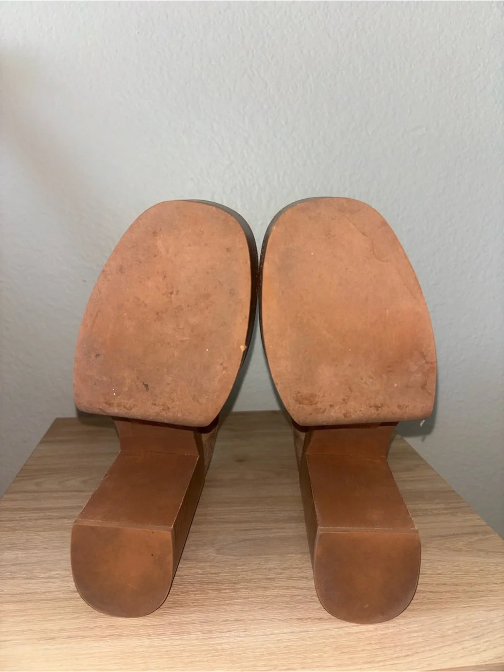 Jeffrey Campbell Taupe Suede Mexique Platform Bootie